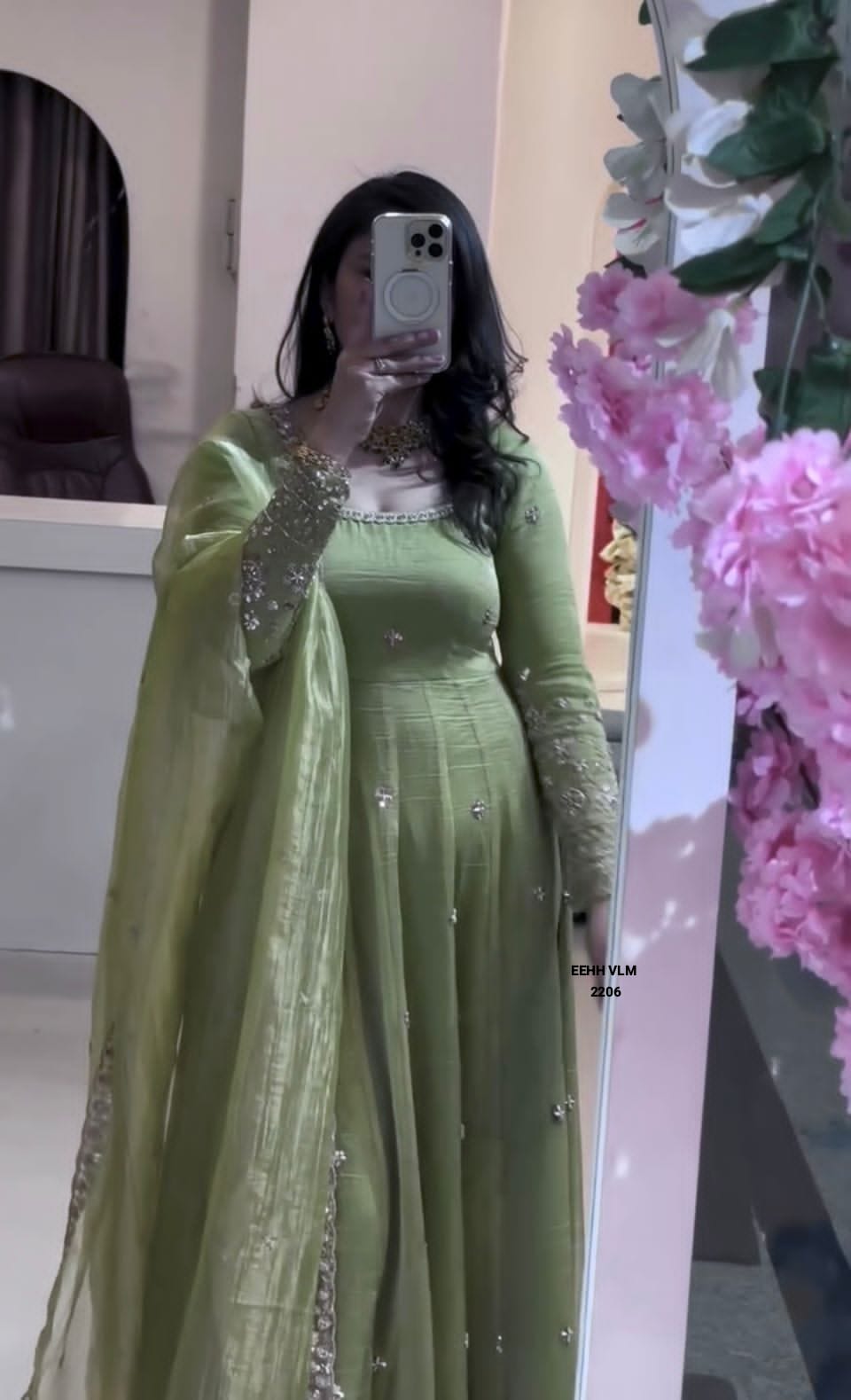 Royal PARTY WEAR LOOK   Embroidered Party Wear Anarkali Gown